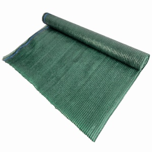 Plasa pentru umbrire, polietilena HDPE pura, MESTERINO 80205080, 2 m X 50 m, grad de umbrire 80%, densitate 80g/mp, verde inchis, protectie UV/IR