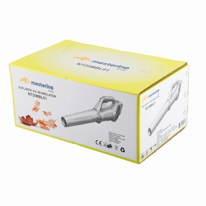 Suflanta frunze cu acumulator MESTERINO TOOLS NT20BBL01, putere 480W, debit 8.3 m3/minut, acumulator 2A / 21V, viteza aer 36 m/s - Img 3