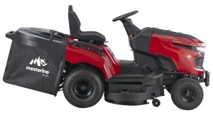 Tractoras pentru tuns gazon/iarba MESTERINO TOOLS MTBJXRM38R-D452, motor LONCIN 452 cmc, putere 12.5 cai, latime de taiere 965 mm, 7 nivele taiere, sac colector 250 litri - Img 3