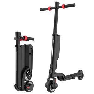 Trotineta electrica premium KIXIN X6, motor 250W, acumulator 36V si 5A, viteza maxima 25Km/h, autonomie 20 km, sarcina maxima 100 Kg - Img 4