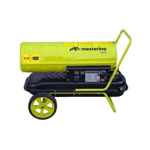 Tun de caldura pe motorina 50KW Mesterino tools MTRY-50, putere ventilator 230W, volum aer: 720m3/h, capacitate rezervor combustibil: 19l - Img 5