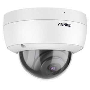 Camera performanta de supraveghere video ANNKE I51DN, PoE, tip Dome, interior/exterior, 5MP, Ultra HD/2k+, vedere nocturna IR, audio, rezistenta la intemperii