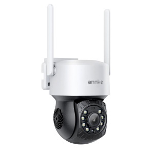 Camera performanta de supraveghere video ANNKE I81BE, de exterior, WiFi, 4MP, tip Dome, Super HD, Pan & Tilt, comunicare audio bidirectionala, vedere nocturna IR, rezistenta la intemperii - Img 3