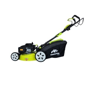 Masina tuns iarba/gazon autopropulsata MESTERINO BJXPM51-196, motor LONCIN 4 timpi, 5.5 cai, sasiu metal, latime taiere 51 cm, 8 nivele de taiere, sac colector 60 litri, evacuare lateral si mulcire - Img 4