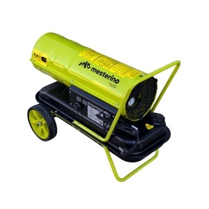 Tun de caldura pe motorina 50KW Mesterino tools MTRY-50, putere ventilator 230W, volum aer: 720m3/h, capacitate rezervor combustibil: 19l - Img 2