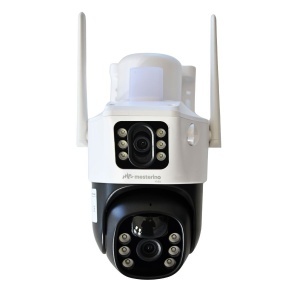 Camera de supraveghere WI-FI MESTERINO VISIO MT-IPE7303-WF, cu panou solar, 3MP, doua camere, senzor de miscare, PTZ, by ENSTER - Img 2
