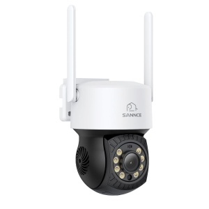 Camera performanta de supraveghere video SANNCE I51CM, de exterior, WiFi 5MP, Ultra HD/2k+, Pan & Tilt, comunicare audio bidirectionala, vedere nocturna IR, rezistenta la intemperii - Img 2