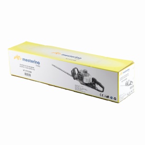 Foarfeca pe benzina pentru gard viu MESTERINO TOOLS NT-HT230B, motor 2 timpi, cilindree 22.5 cm3, putere 0.9 cai, lungime taiere 46 cm - Img 3