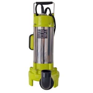 Pompa submersibila pentru apa curata/murdara cu tocator si plutitor MESTERINO TOOLS MT-V1800DF, corp INOX, 1800 W, 26 m3/h, adancime maxima 5 m, cablu 10 m - Img 2