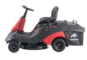Tractoras pentru tuns gazon/iarba MESTERINO TOOLS MTBJXRM26P-D224, motor LONCIN 224 cmc, putere 7.5 cai, latime de taiere 660 mm, 5 nivele taiere, sac colector 150 litri - Img 2