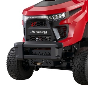 Tractoras pentru tuns gazon/iarba MESTERINO TOOLS MTBJXRM42R-D586, motor LONCIN 586 cmc, putere 17 cai, latime de taiere 1067 mm, 7 nivele taiere, sac colector 250 litri - Img 5