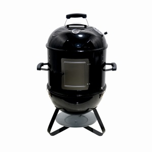 Afumatoare cu gratar pe carbuni KLUGMEISTER KY8560LD, material otel, diametru gratar 44 cm, dimensini 62x49x96 cm - Img 3