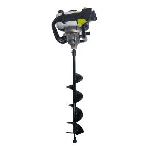 Motoburghiu pentru pamant MESTERINO TOOLS NT-GD520A + burghiu de 150 mm, motor in 2 timpi, 52cc, 2.3 CP, turatie maxima 10000 RPM - Img 2