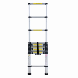 Scara telescopica din aluminiu MESTERINO TOOLS JL-101-3.8, 13 trepte, 3.8 metri, greutate maxima 150 kg