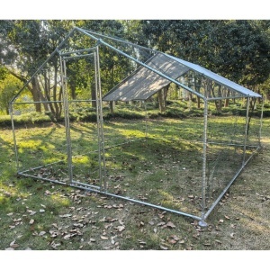 Cotet / tarc pentru pasari 3 x 4 x 2 m din otel galvanizat MESTERINO TOOLS MTGC-034 - Img 2