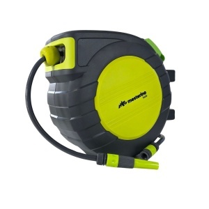 Furtun cu tambur retractabil automat 30m+2m MESTERINO TOOLS NW-J30, 1/2 inch, fixare pe perete - Img 2