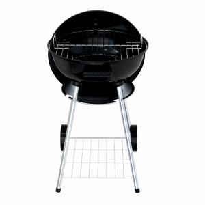 Gratar pe carbuni KLUGMEISTER KY22018A, material otel, cu capac si roti de deplasare, diametru gatire 54 cm, inaltime gatire 78 cm - Img 3