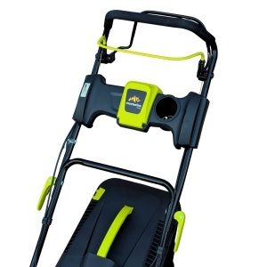 Masina autopropulsata pentru tuns gazonul Mesterino Tools MTBJXPM53N-224 cu motor LONCIN 224cc, 6.1CP, diametru taiere 533mm/21inch, 8 inaltimi de taiere, roti fata 8 inch, roti spate 11 inch, sac colector 60l colectare, evacuare lateral si mulcire - Img 6