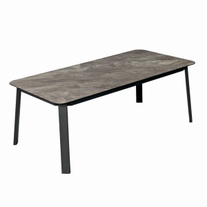 Set mobilier terasa/gradina KLUGMEISTER KJFT3407, 4 piese cu cadru de aluminiu, perne incluse, culoare gri - Img 4