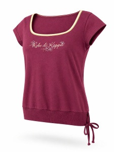 Tricou fete casual cu șnur lateral Rudolfa - Img 4