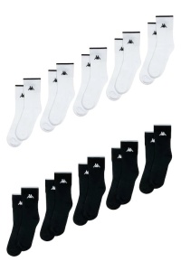 Set Kappa 10 perechi de sosete lungi semi-flausate