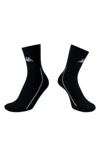 Sosete medii semi-flausate Kappa , Negru