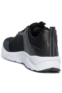 Pantofi sport low-cut usori din material textil si plasa respirabila pentru mers zilnic, Kappa, Logo Rokko - Img 5