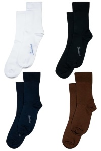 Set 4 perechi de sosete potrivite pentru diabetici dama, Overall, Medical cu Lycra Diabetic - Img 4