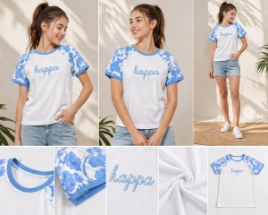 Tricou casual cu imprimeu floral Gaja - Img 3