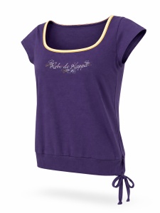 Tricou fete casual cu șnur lateral Rudolfa - Img 5