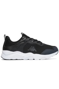 Pantofi sport low-cut usori din material textil si plasa respirabila pentru mers zilnic, Kappa, Logo Rokko - Img 3