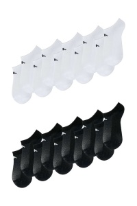 Set sosete scurte sub glezna 10 perechi cu detaliu pique