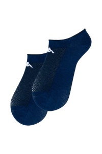 Sosete scurte sub glezna cu detaliu pique, Kappa, Bleumarin - Img 2