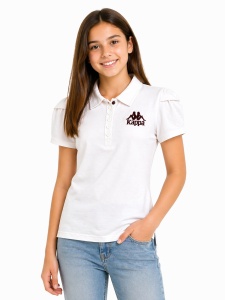 Tricou polo Kappa pentru copii Authentic Lins - Img 6