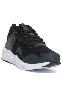 Pantofi sport low-cut usori din material textil si plasa respirabila pentru mers zilnic, Kappa, Logo Rokko - Img 6
