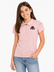 Tricou polo Kappa pentru copii Authentic Lins - Img 3