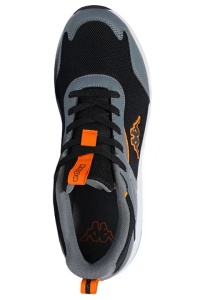 Pantofi sport low-cut usori din material textil si plasa respirabila pentru mers zilnic, Kappa, Logo Rokko - Img 4