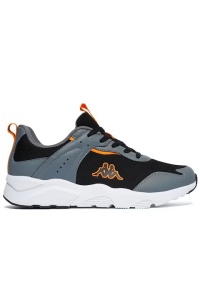 Pantofi sport low-cut usori din material textil si plasa respirabila pentru mers zilnic, Kappa, Logo Rokko