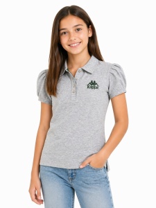 Tricou polo Kappa pentru copii Authentic Lins - Img 4