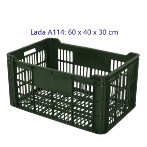 Lada plastic A114, 60 x 40 x 30 cm