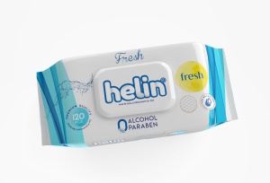 HELIN SERVETELE 120 BUC/PCHT FRESH