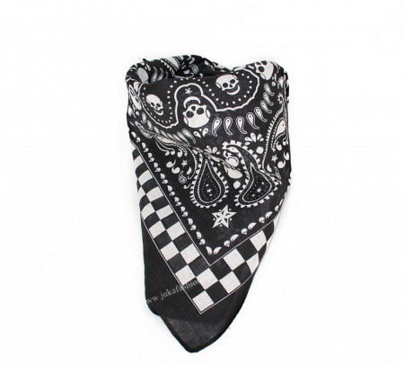 Bandana Unisex "ChessSkulls" by jukafashion