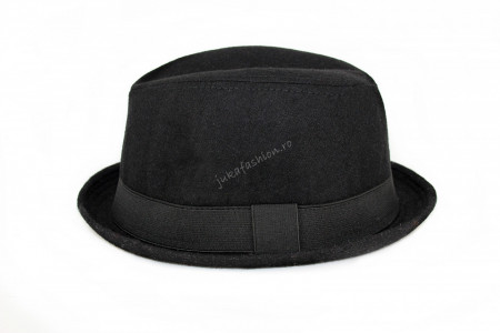 *Palarie Barbat "Homburg" Black (2020)