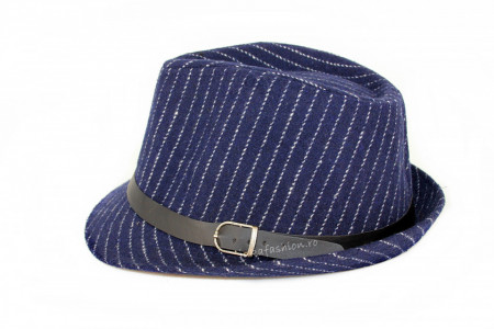 Palarie Clasica Bumbac "Richard" Marine by JukaFashion.ro