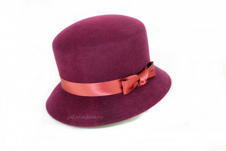 Palarie Eleganta "Anastasia" Mov by JukaFashion.ro