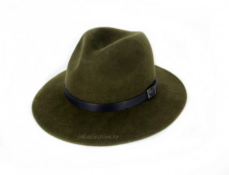 *Palarie Lana Barbat "Celebrity" Verde by JukaFashion.ro (2020)