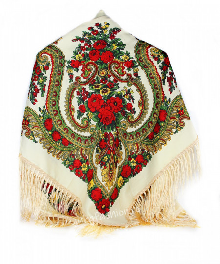 Sal Traditional "Oksana" Crem by jukafashion.ro