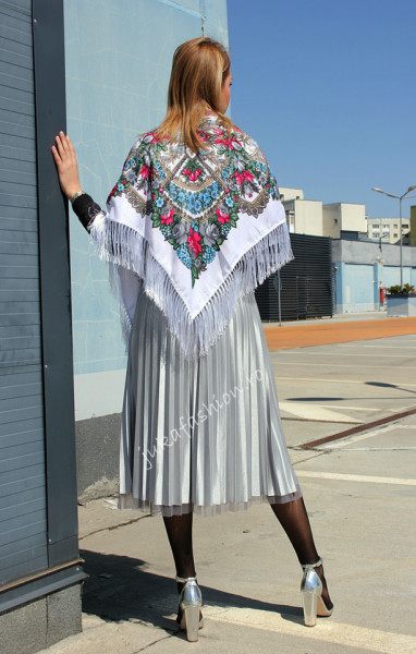 Sal Traditional "Svetlana" Alb 2 by jukafashion.ro