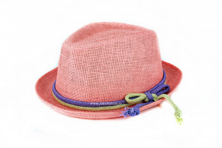 *Palarie Copii Vara "Hipster" Pink by jukafashion.ro