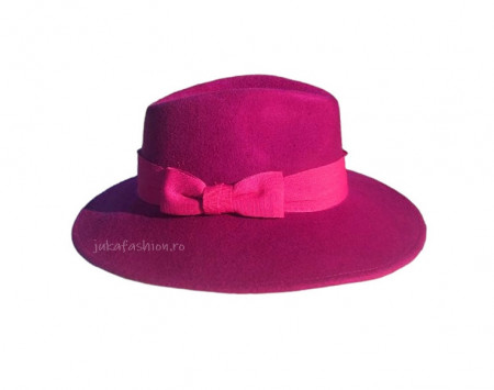 Palarie Dama "Bisou" Fucsia by JukaFashion.ro